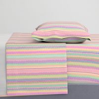 Boardwalk Stripes Pastel on Blush 300L