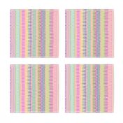 Boardwalk Stripes Pastel on Blush 300L