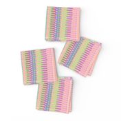 Boardwalk Stripes Pastel on Blush 300L