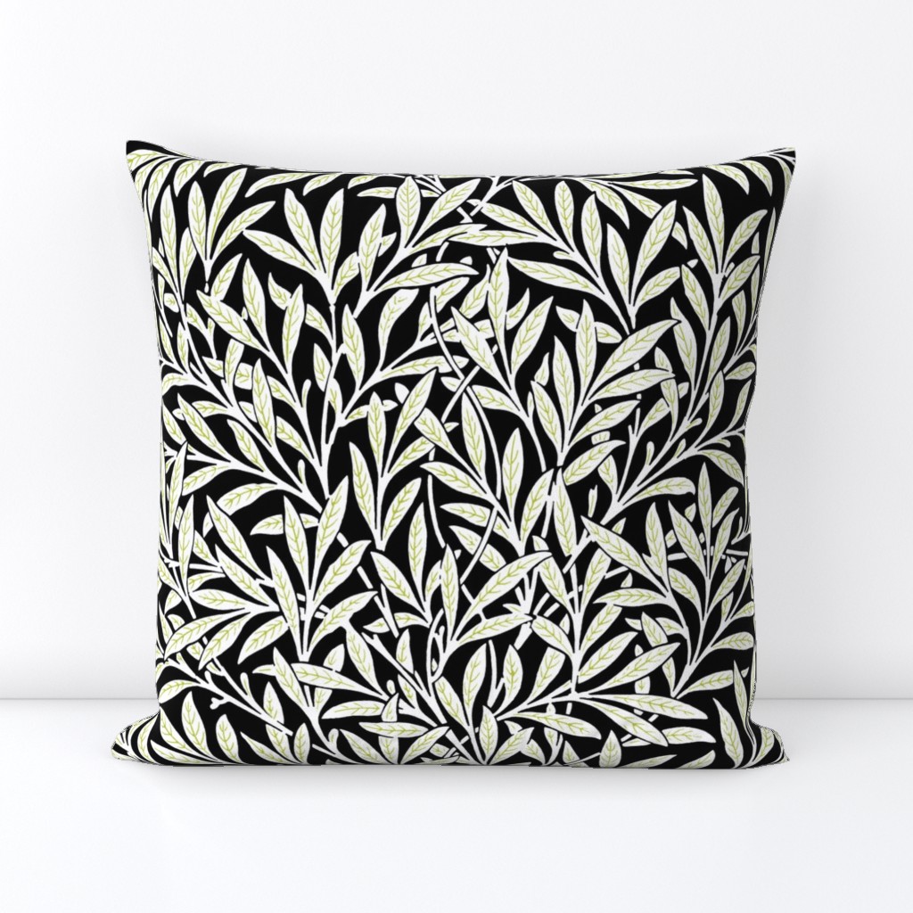 Willow ~ Black and White and Usurper ~ William Morris 