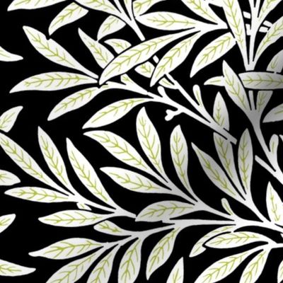Willow ~ Black and White and Usurper ~ William Morris 