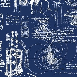 Da Vinci's Blueprints // Large