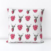 Buck & Bloom Boho Deer & Roses