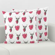 Buck & Bloom Boho Deer & Roses