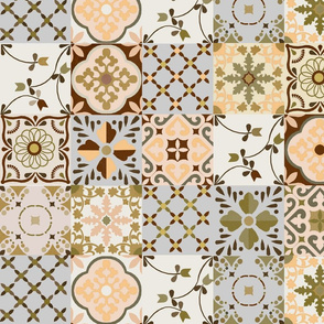 spanish tiles brown
