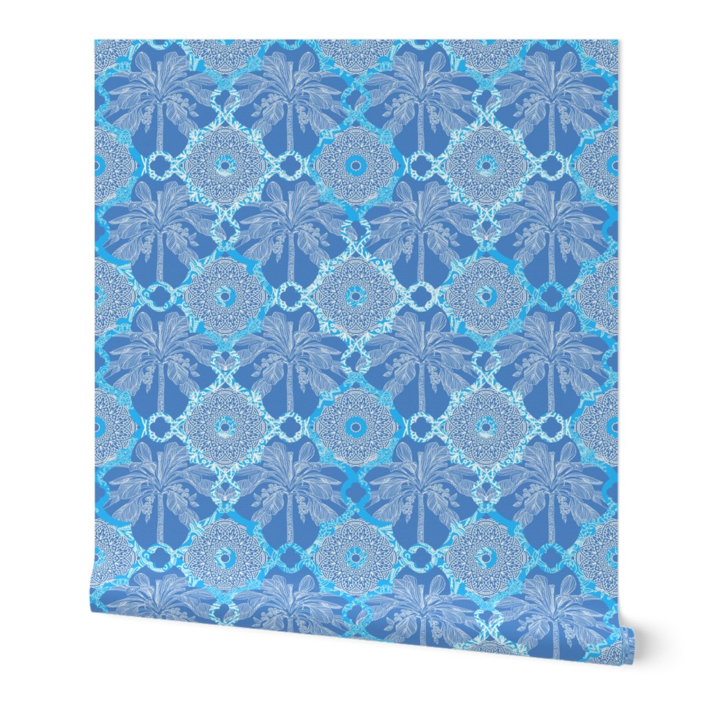 Marrakesh Oasis Cornflower Blue