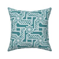 Marrakesh Maze -Teal