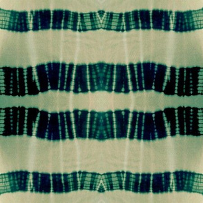 tie dye 1a green horizontal