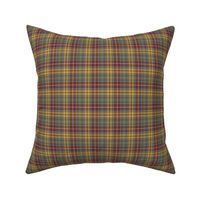 Buchanan 1800 tartan, 2" weathered colors (1/3 scale)