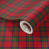 Royal Stewart universal tartan, wide red band, 2"