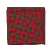 Royal Stewart universal tartan, wide red band, 2"