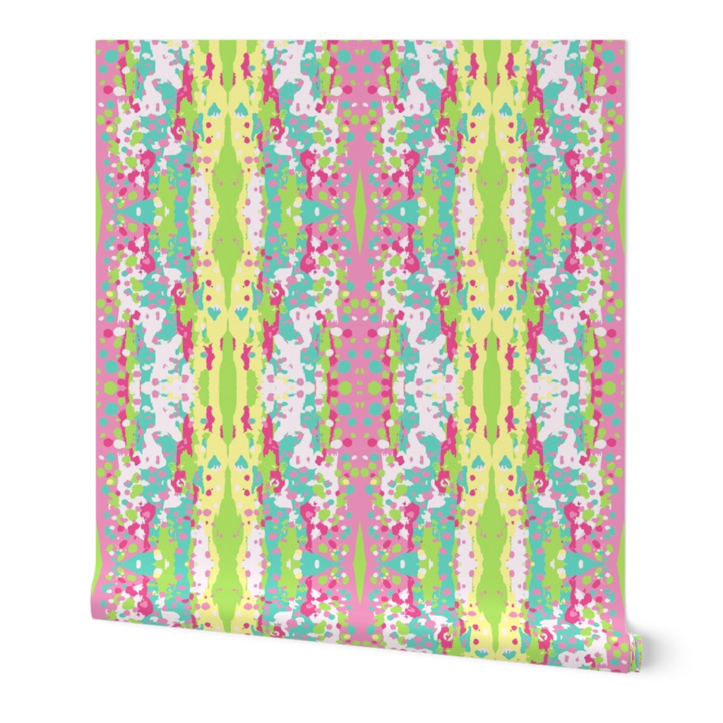 rainbow trout spring florals pastels