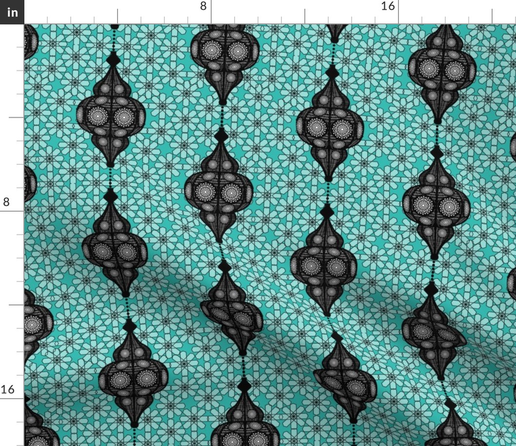 moroccan lantern turquoise