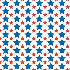 4th of July RED WHITE BLUE Stripes Stars 4th of July