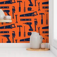 tools - orange and blue