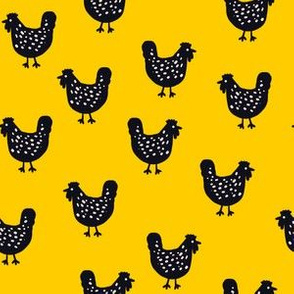Chooks revisited - yellow