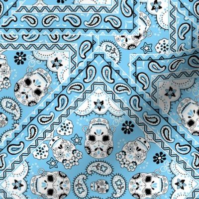 Skull-Bandana-Mexican-blue