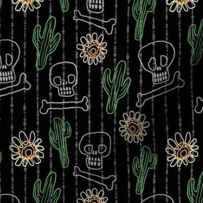 Pinstripes De Los Muertos