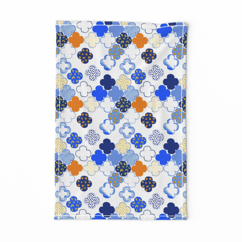 Moroccan Tiles (white)