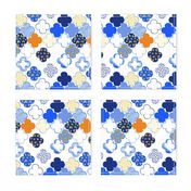 Moroccan Tiles (white)