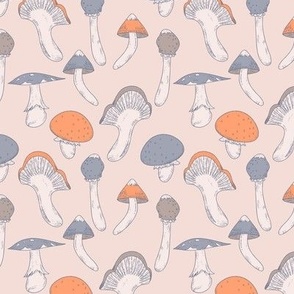 Mushroom Chic Pattern