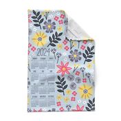 2024 Garden Joy Tea Towel Calendar