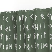 Nordic Runes on Finlandia Green // Large