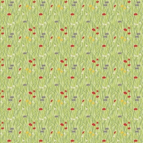 Into the Meadow: Spring Green Small scale