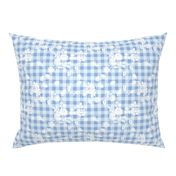 Gingham Rococo blueberry