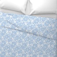 Gingham Rococo blueberry