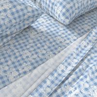 Gingham Rococo blueberry