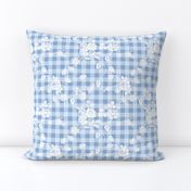 Gingham Rococo blueberry