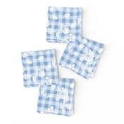 Gingham Rococo blueberry