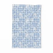 Gingham Rococo blueberry