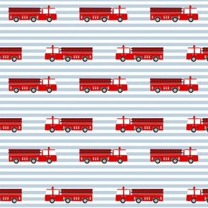 firetruck careers kids service fireman blue stripes