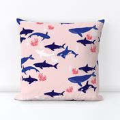 Sharks and Whales Pattern