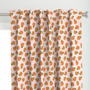 Little Cutie - Happy Oranges - summer fabric (pink)