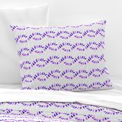 Waves Pink Magenta Purple Plum Watercolor Paisley Home Decor  Gray _ Miss Chiff Designs 