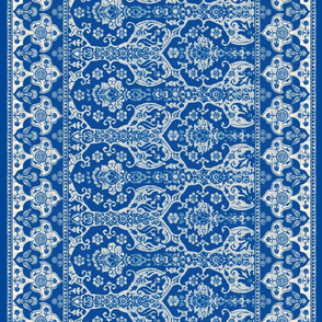Blue Ottoman