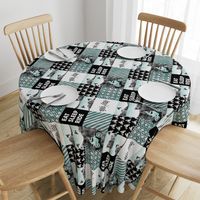 Motocross Patchwork - EAT SLEEP RIDE - Blue (90)