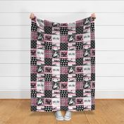 Motocross Patchwork - Stay Wild - Pink