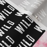 Motocross Patchwork - Stay Wild - Pink