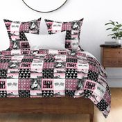 Motocross Patchwork - Stay Wild - Pink