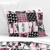 Motocross Patchwork - Stay Wild - Pink (90)