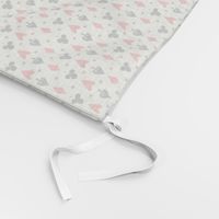 TINY alice in wonderland cards fabric // card suits, spade, heart, diamonds, clover