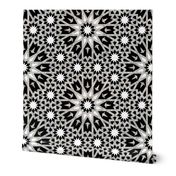 Tangier Tile Black and White {SMALL}