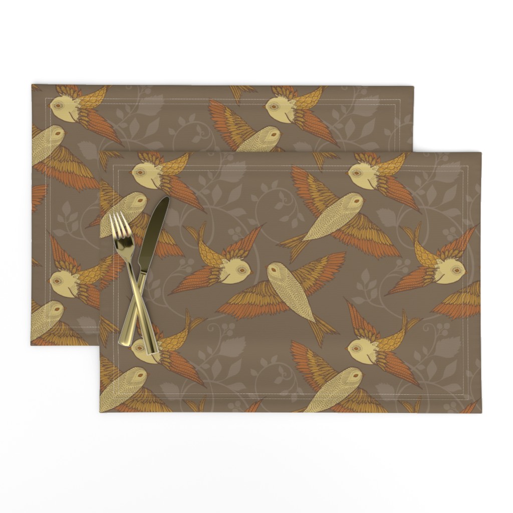 Golden Grey Birds-medium