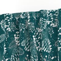 Festive Forest - Teal Green 