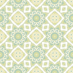 Pastel oriental mosaic