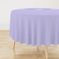 Silly Cats /Kitty Quilt Gingham - Purple 